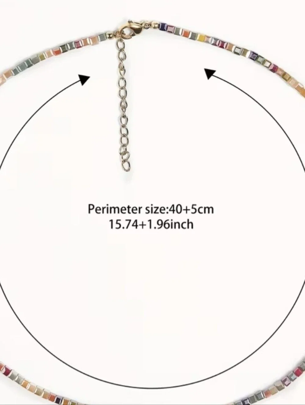 🎉🎉NEW🎉🎉 BEAUTIFUL!! Freshwater Chopstick Pearl & TOURMALINE Mini Cube Neckla
